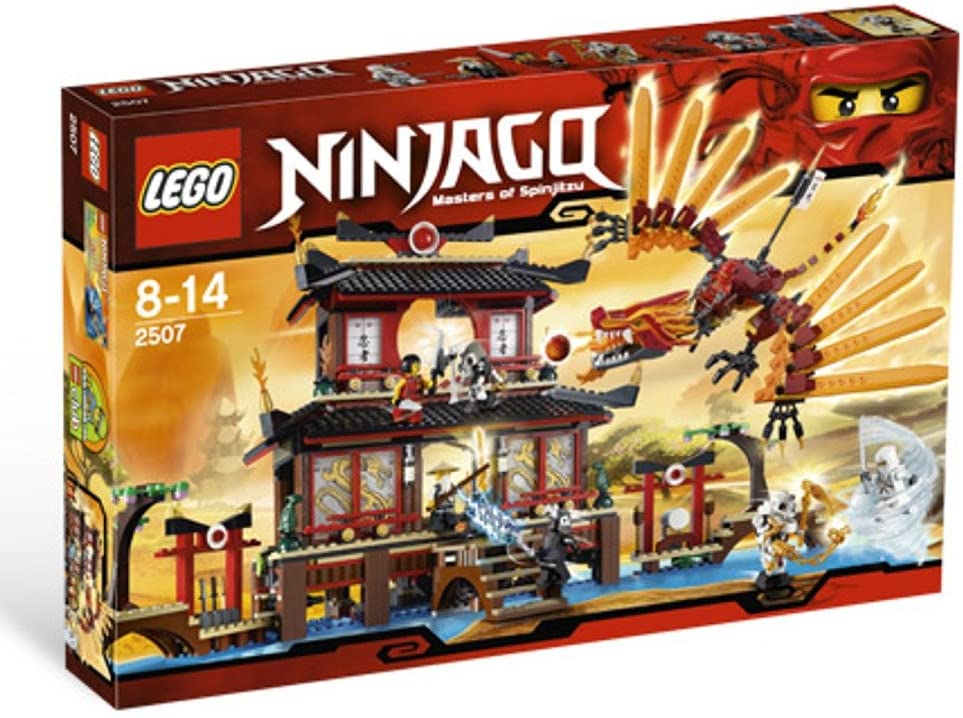 2507 Ninjago Fire Temple (Retired) (Certified Complete) product image 1, provided for visual reference and product detail