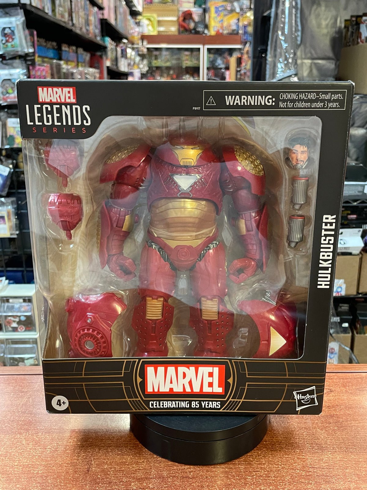 Iron Man Hulkbuster (Marvel Legends, Hasbro) SEALED product image 1, provided for visual reference and product detail review