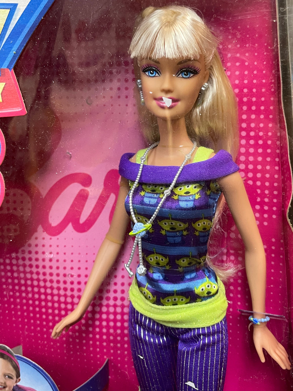 Barbie Loves Alien #R9297 (Barbie, Toy Story 3, Mattel) SEALED product image 9, provided for visual reference and product