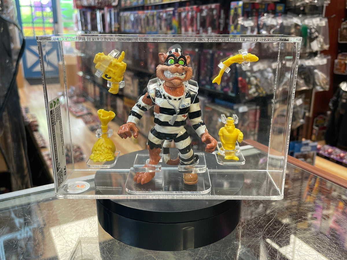 1993 Scratch The Cat **CAS GRADED 70.5** (Teenage Ninja Turtles, Playmates Toys) LOOSE product image 1, provided for visual