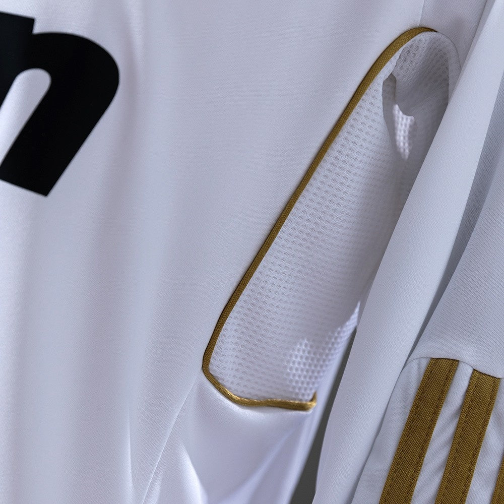 Real Madrid Jersey 2011-12 Home Retro Football Kit Long product image 4