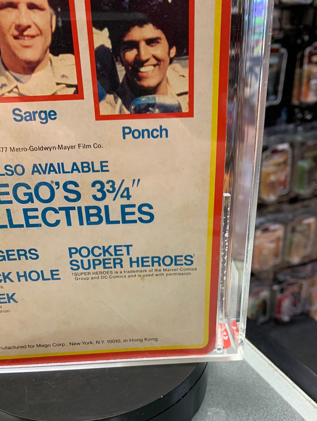 Wheels Willy 3.75” Figure (Vintage Chips, MEGO) AFA Graded 75+ product image 10, provided for visual reference and product