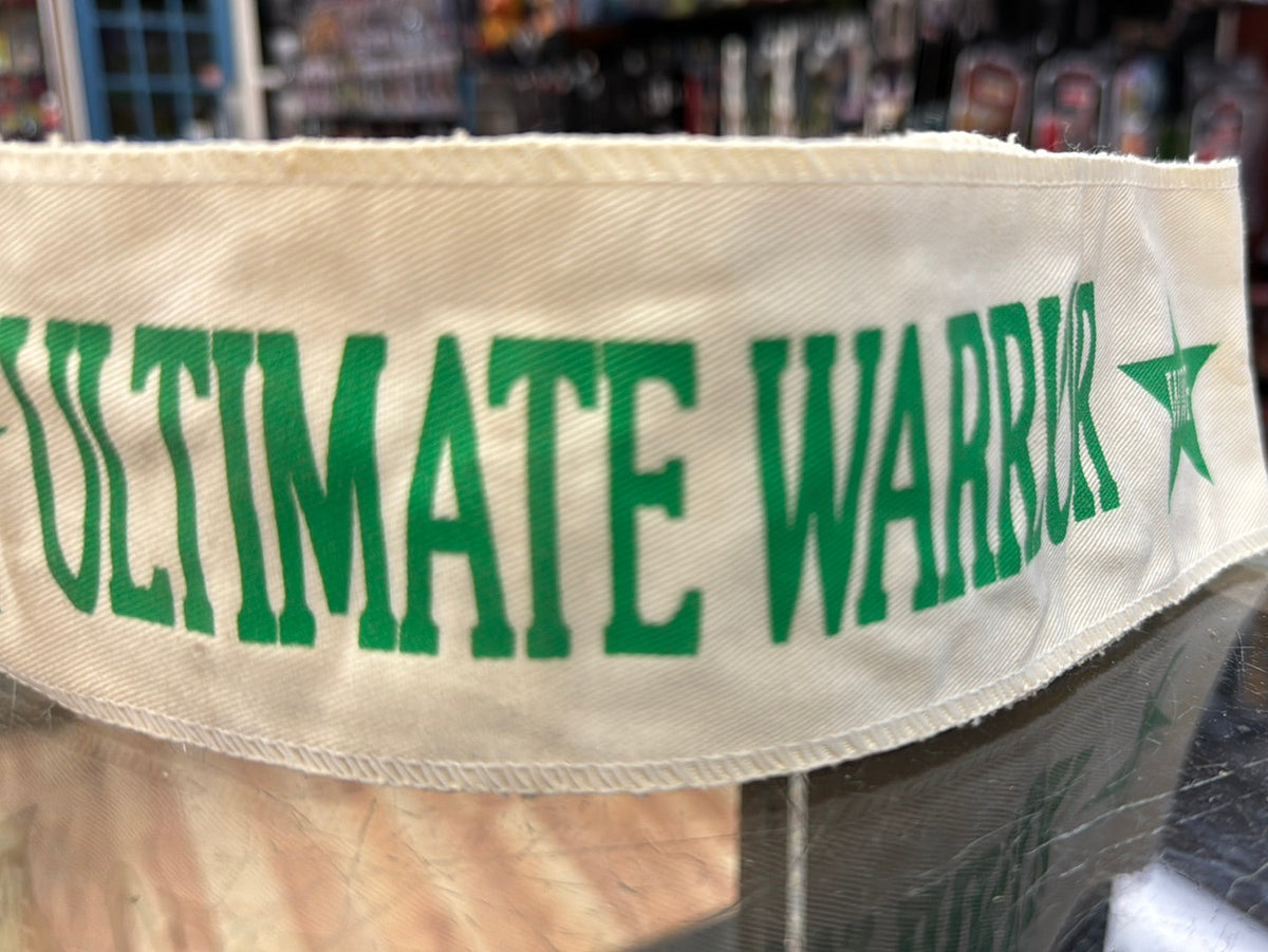 Ultimate Warrior Bandana 36” (Vintage WWF WWE, Titan Sports) product image 3, provided for visual reference and product
