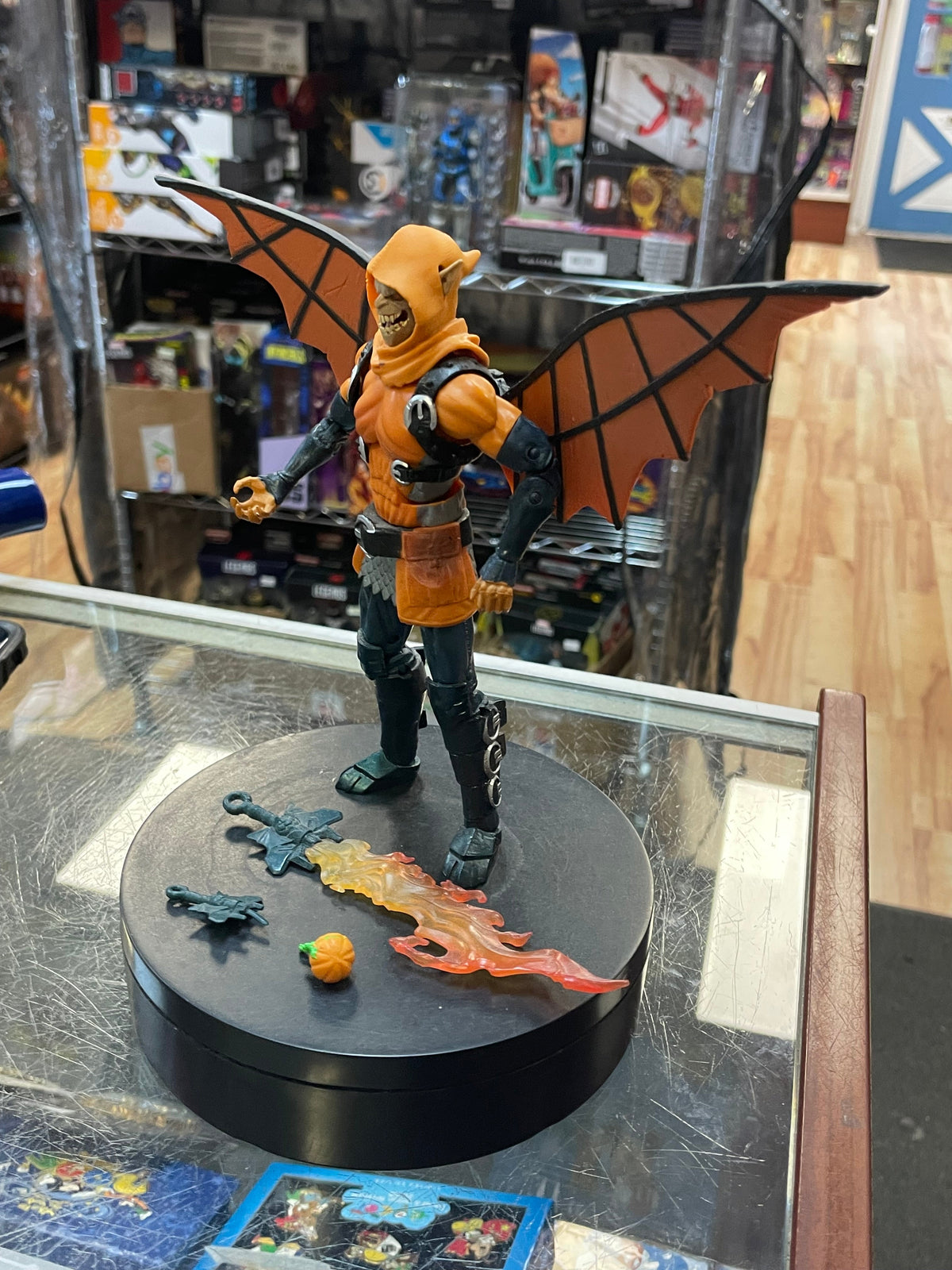 Hobgoblin -BAF- (Marvel Legends, Hasbro) **COMPLETE** product image 3, provided for visual reference and product detail
