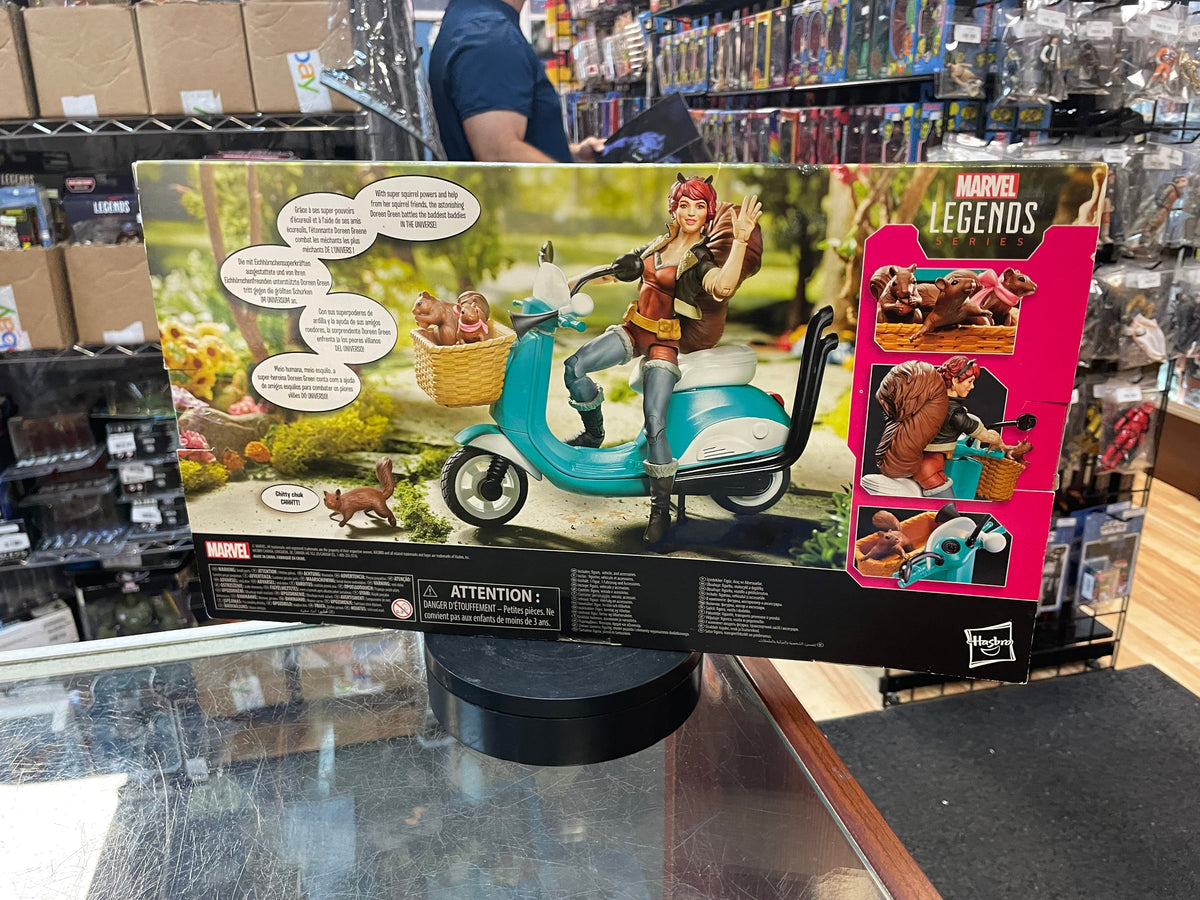 Squirrel Girl Deluxe (Marvel Legends, Hasbro) **SEALED** product image 8, provided for visual reference and product detail