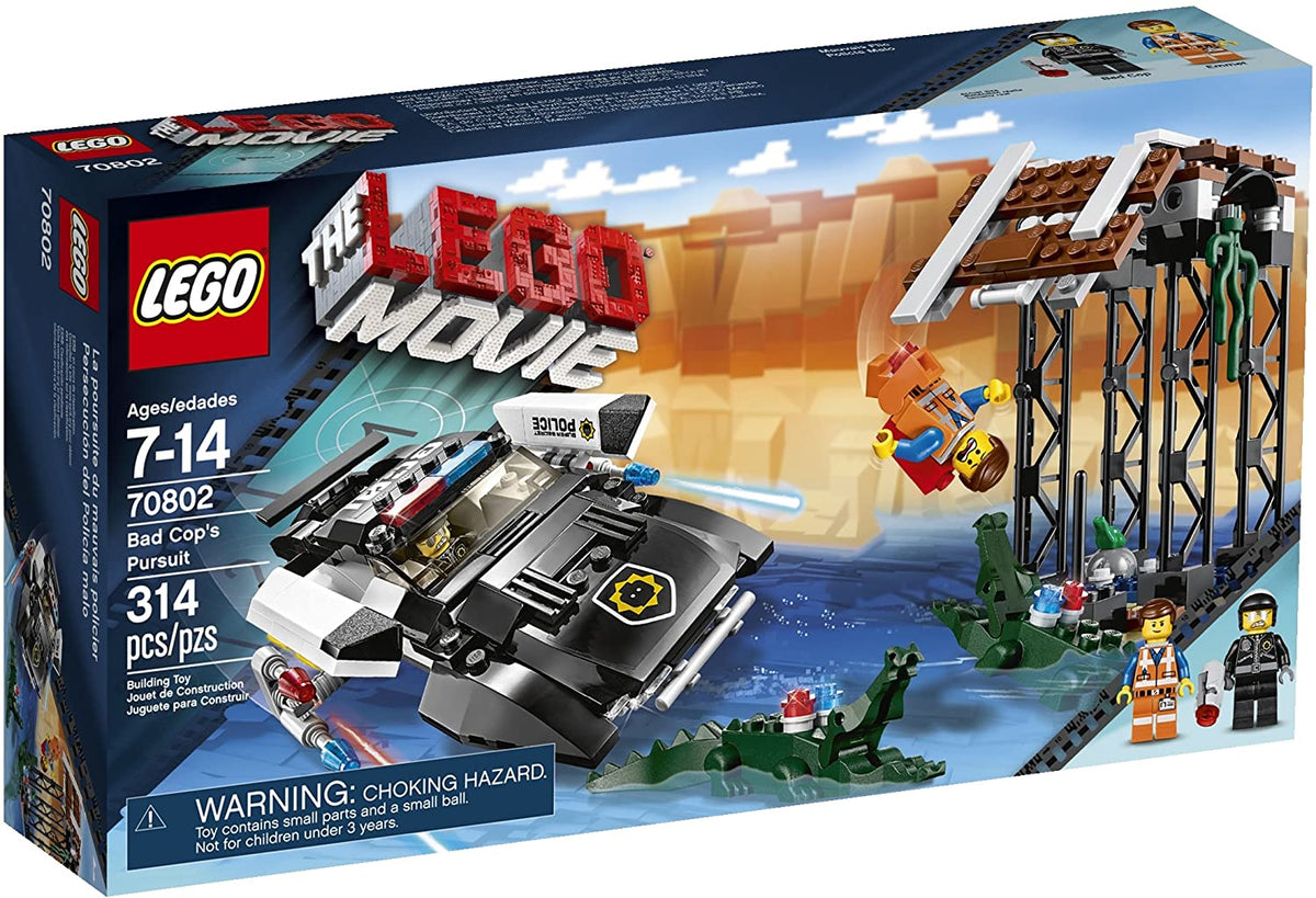 70802 The LEGO Movie Bad Cop's Pursuit (Retired) (New Sealed) product image 1, provided for visual reference and product