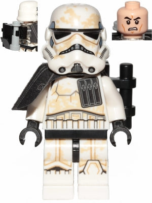 sw0960 Sandtrooper (Enlisted) - Black Pauldron, Ammo Pouch, Dirt Stains, Survival Backpack product image 1, provided for