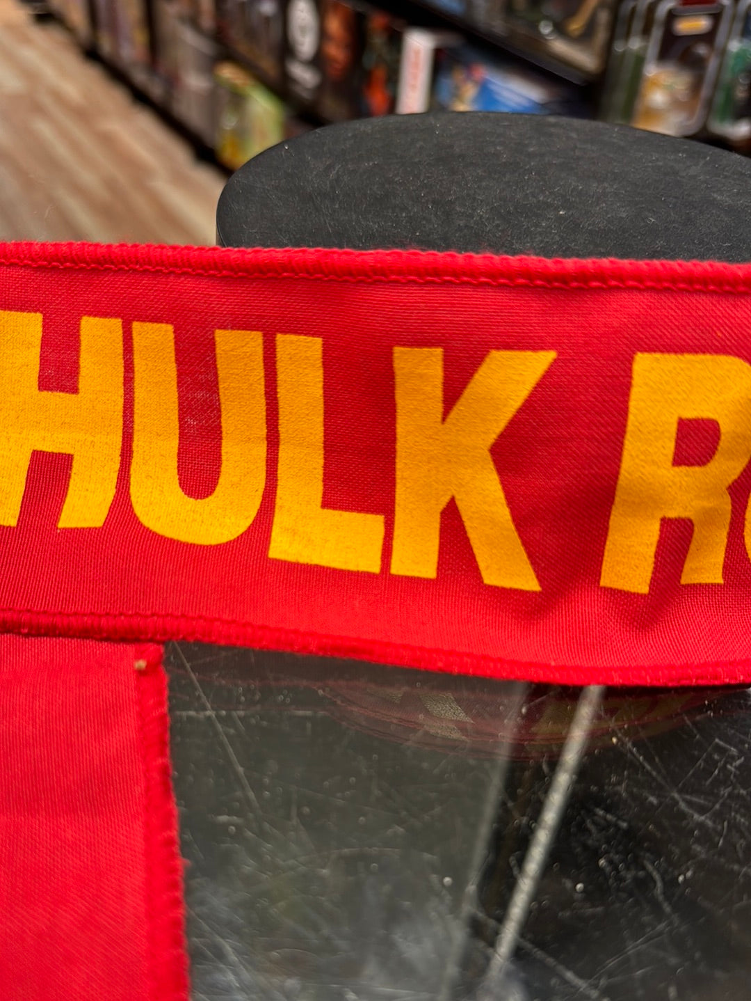 Hulk Hogan Hulk Rules Bandana 36” (Vintage WWF WWE, Titan Sports) product image 3, provided for visual reference and product