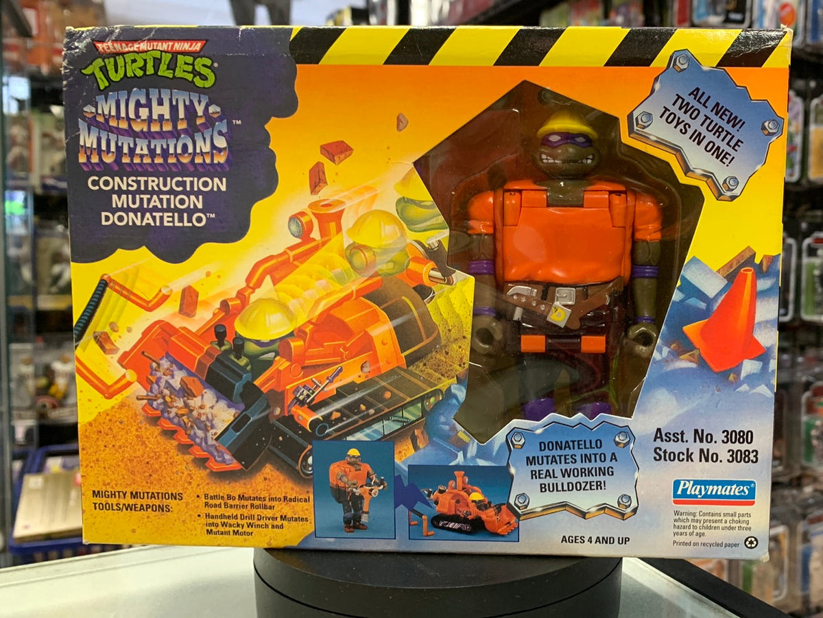 Mighty Mutations Donatello 0093 (Vintage TMNT Ninja Turtles, Playmates) Sealed product image 1, provided for visual