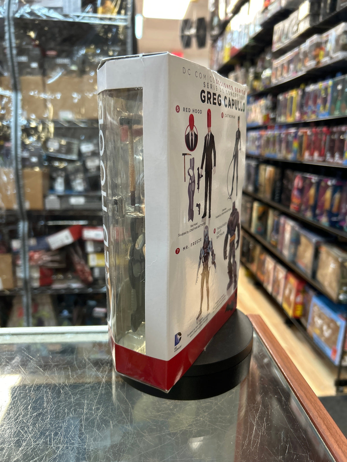 Red Hood -Greg Capullo- (DC Direct, Designer Series) **SEALED** product image 5, provided for visual reference and product
