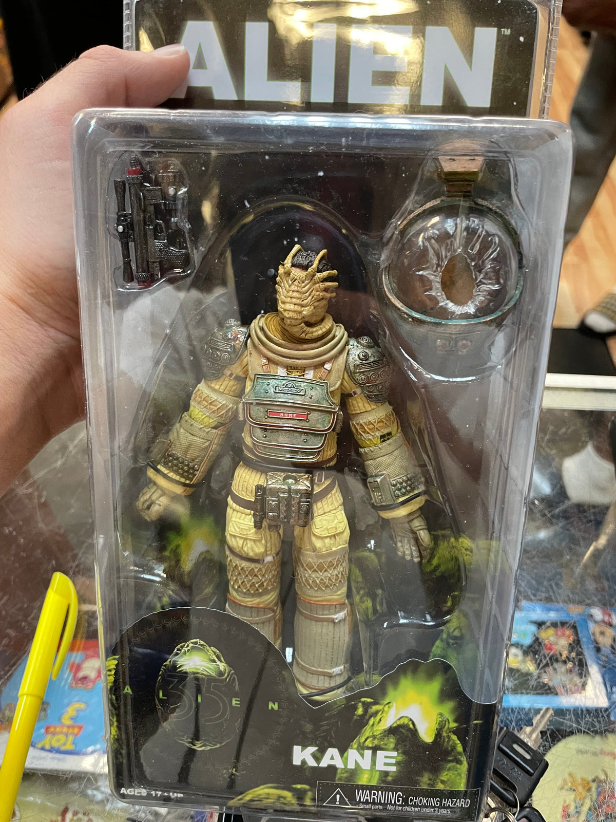 Kane -35th Anniversary- (Alien, NECA) **SEALED** product image 5, provided for visual reference and product detail review