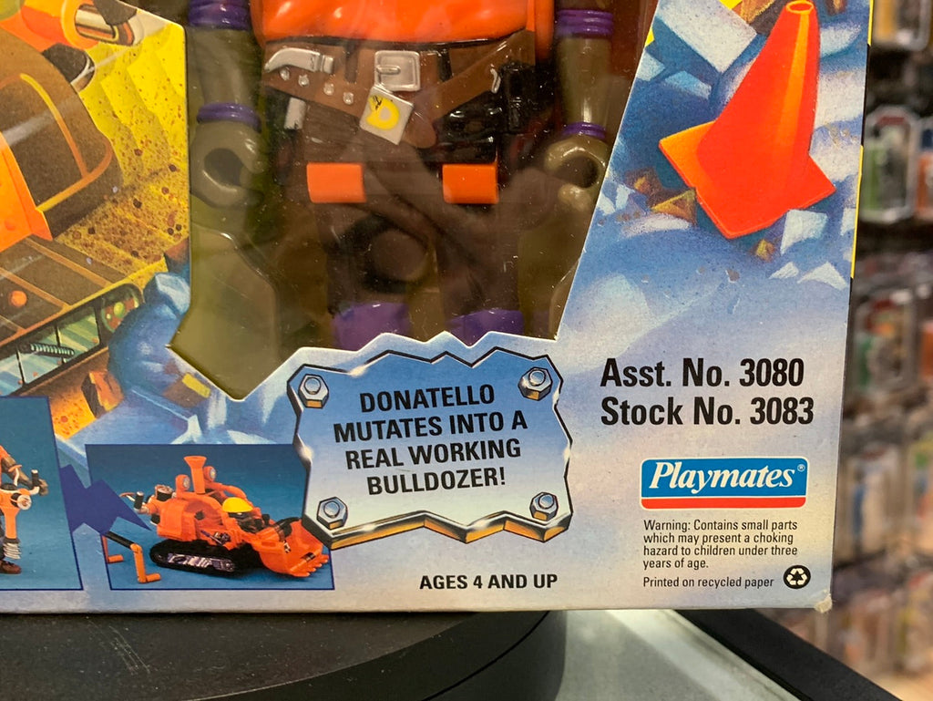 Mighty Mutations Donatello 0093 (Vintage TMNT Ninja Turtles, Playmates) Sealed product image 4, provided for visual