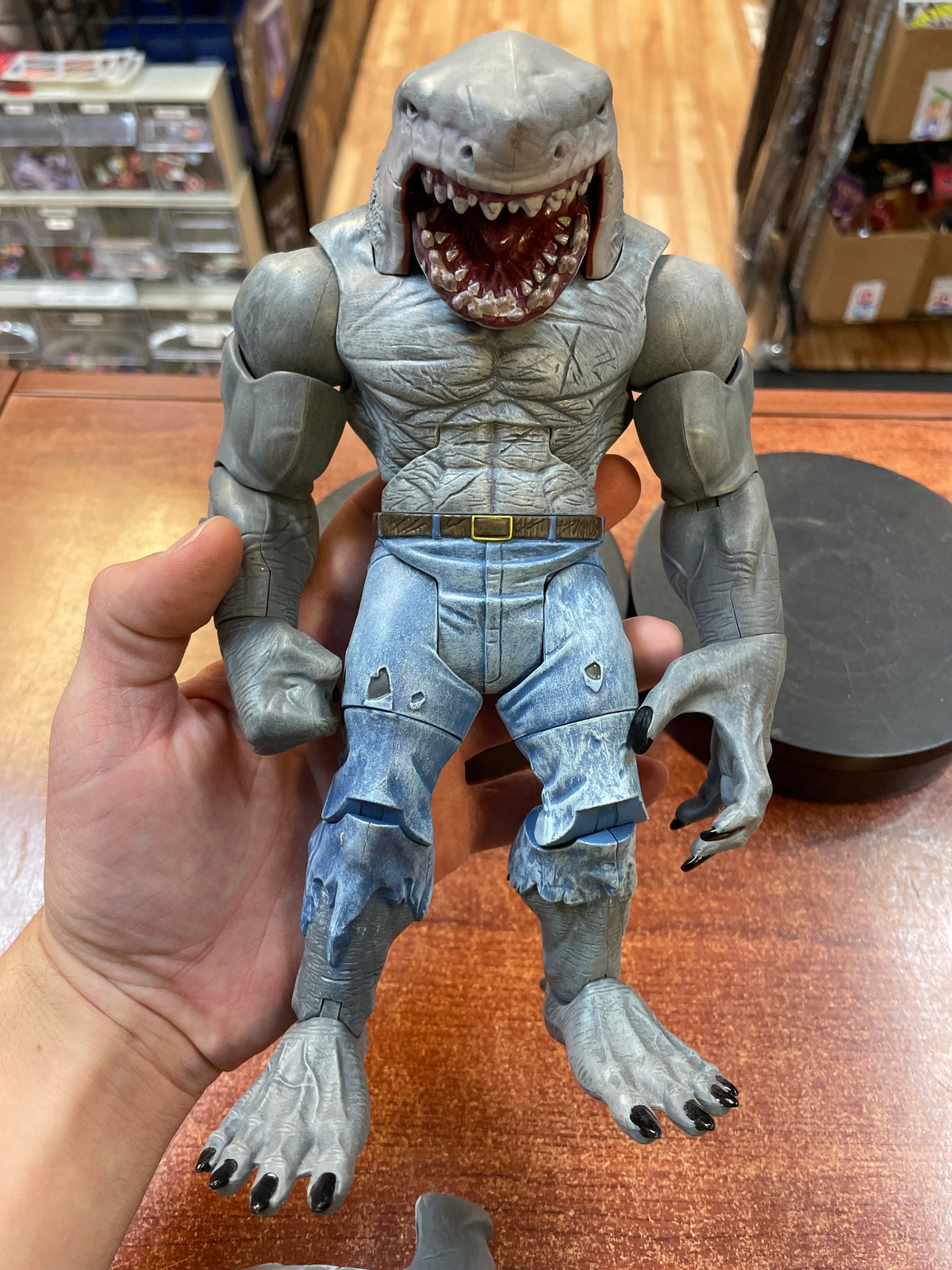 King Shark -BAF- (DC Multiverse, Mattel) **COMPLETE** product image 6, provided for visual reference and product detail