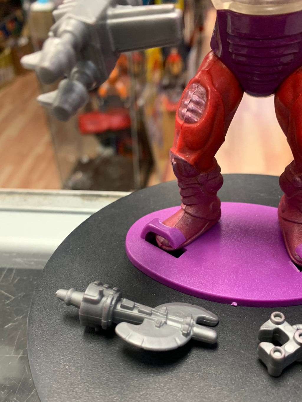 Roboto 7148 (Vintage MOTU Masters of The Universe, Mattel) Complete product image 5, provided for visual reference and