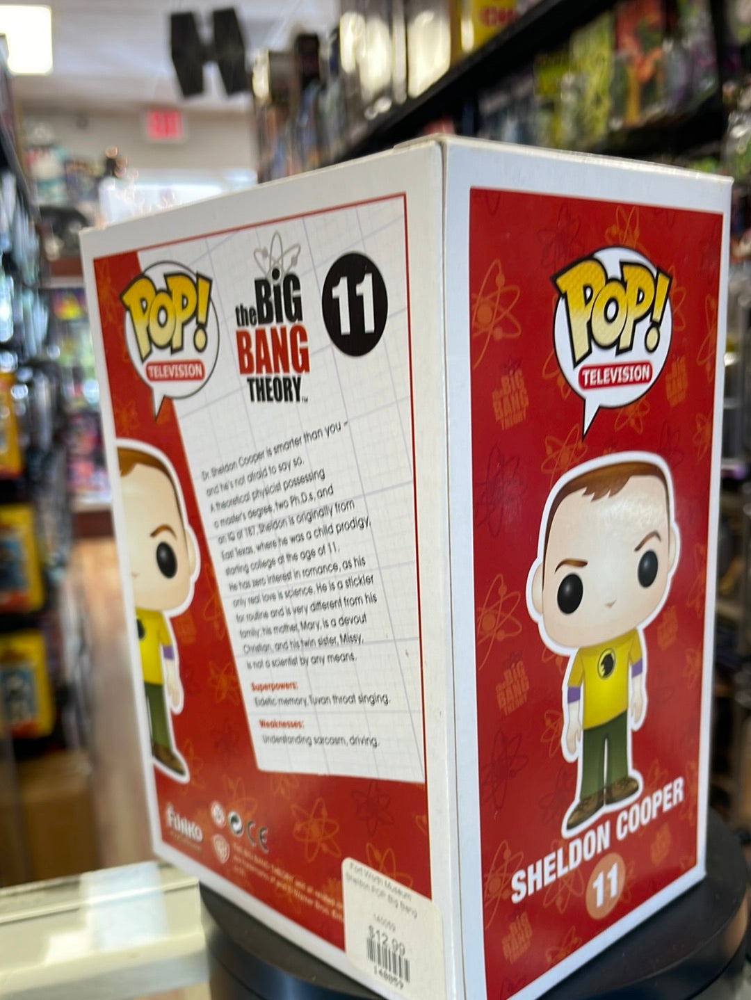 Hawkman Sheldon Cooper #11 SDCC Exclusive (Funko Pop! Big Bang Theory) product image 4, provided for visual reference and