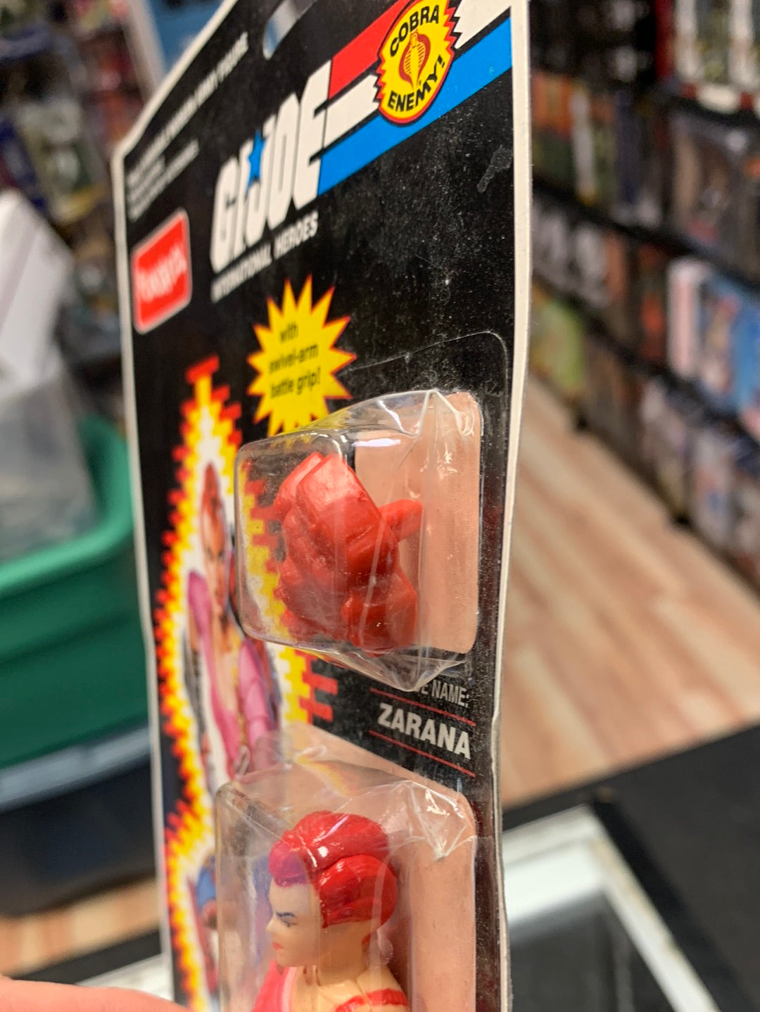 Zarana (Vintage GI Joe, FunSkool India) Sealed product image 9, provided for visual reference and product detail review