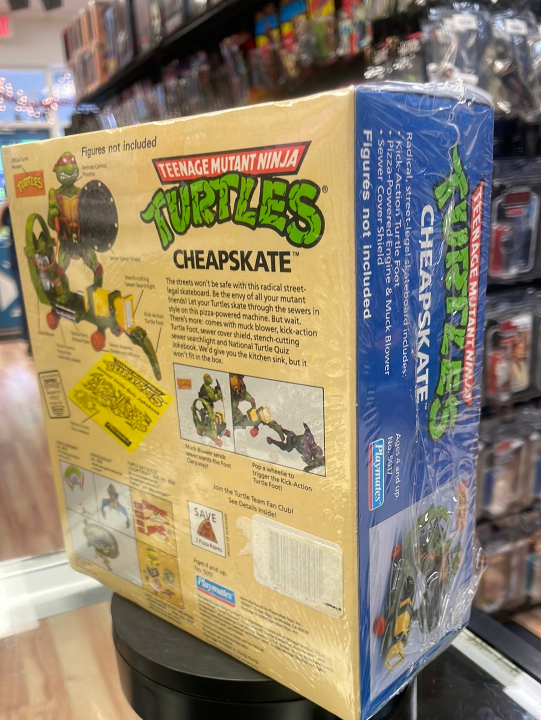 Argentinian Cheapskate with Splinter (Vintage TMNT Ninja Turtles, Playmates) product image 12, provided for visual reference