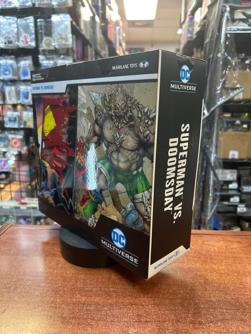 Superman vs Doomsday (DC Multiverse, McFarlane) **SEALED** product image 3, provided for visual reference and product detail