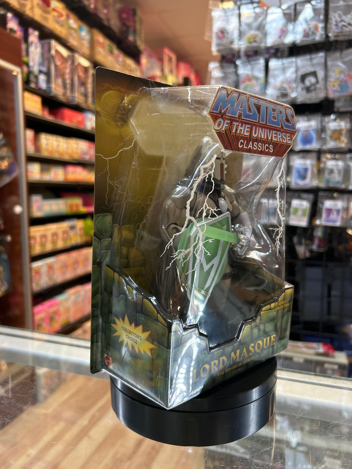 Lord Masque (Mattel, Classics, MOTU) **SEALED** product image 2, provided for visual reference and product detail review