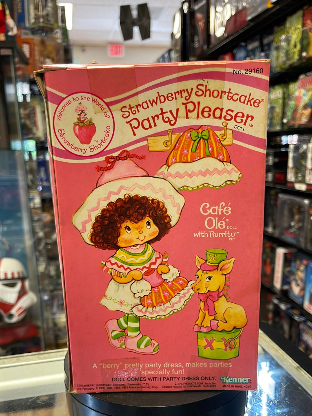 Cafe Ole with Burrito (Vintage Strawberry Shortcake Party Pleaser, Kenner) Sealed product image 10, provided for visual