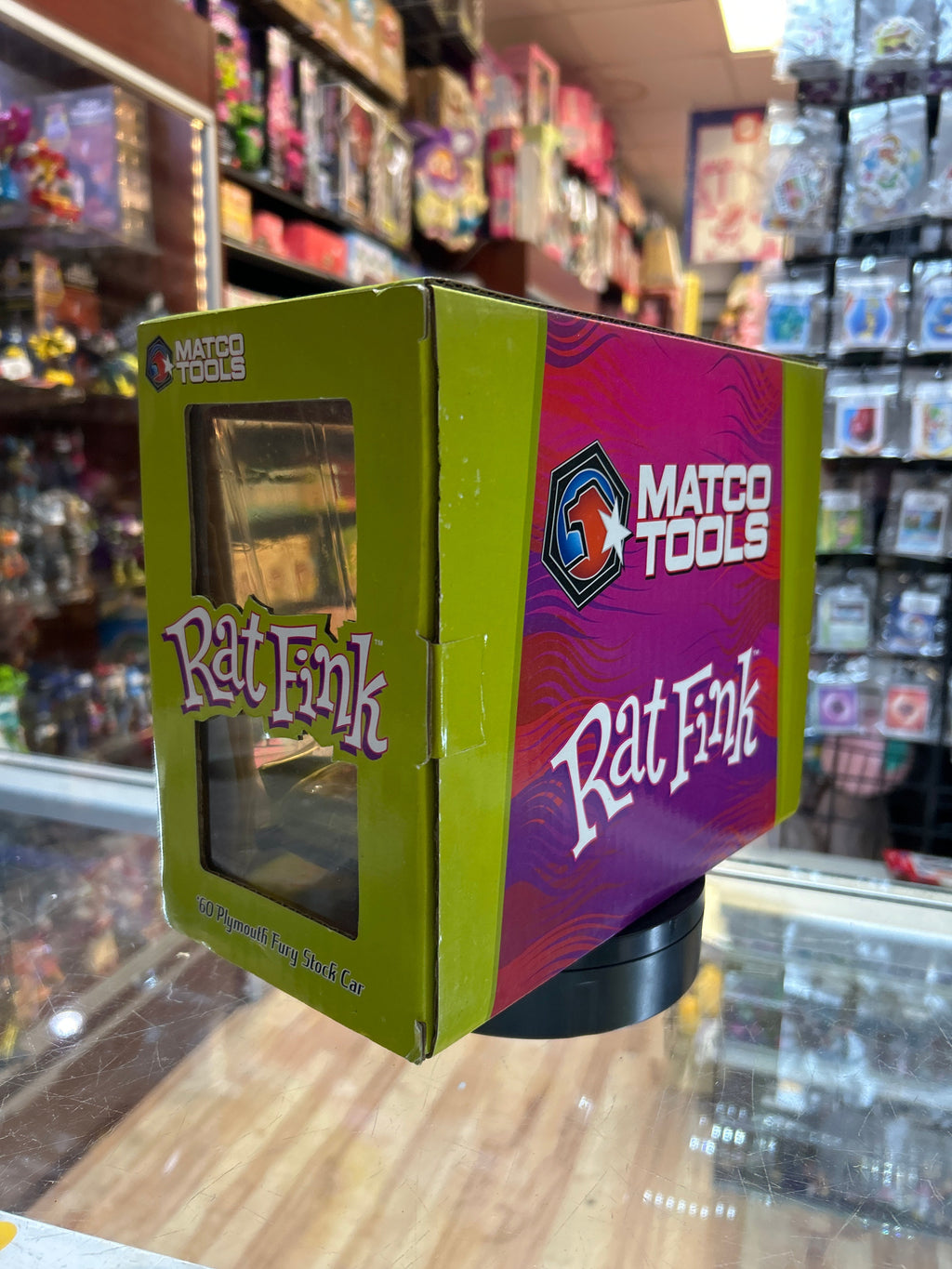 Fink Matco Tools -1960 Plymouth Fury- (ERTL Diecast, Rat Fink) **NEW** product image 5, provided for visual reference and