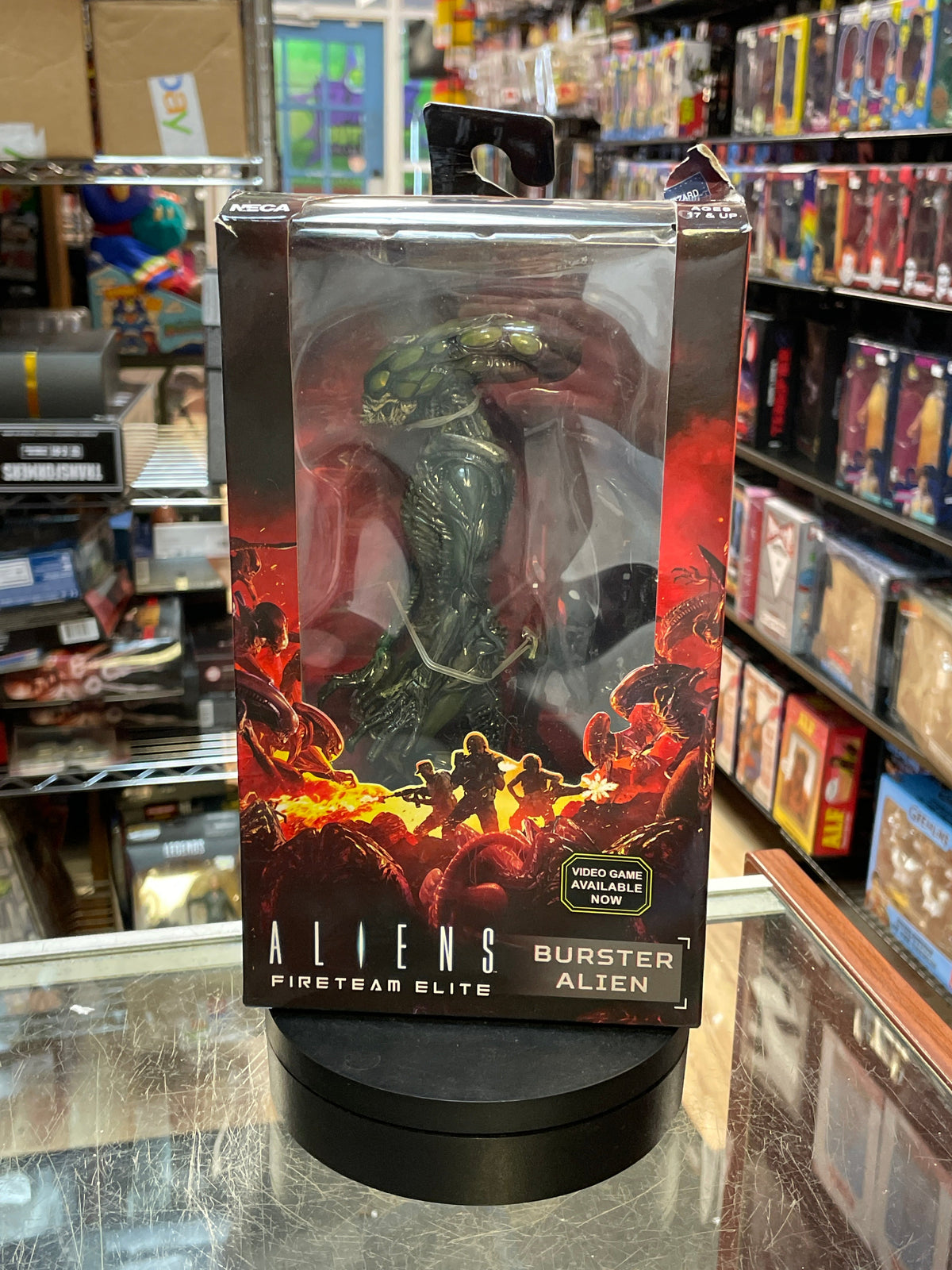 Burster Alien -Fireteam Elite- (Alien, NECA) **SEALED** product image 1, provided for visual reference and product detail