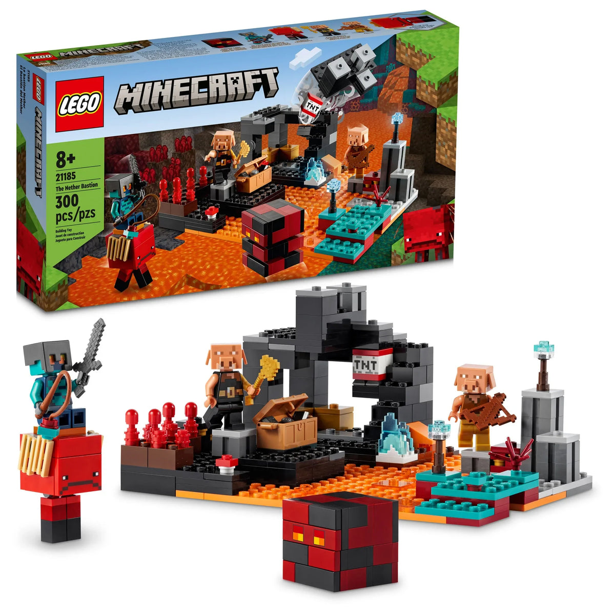 21185 LEGO Minecraft: The Nether Bastion (Retired) (New Sealed) product image 1, provided for visual reference and product