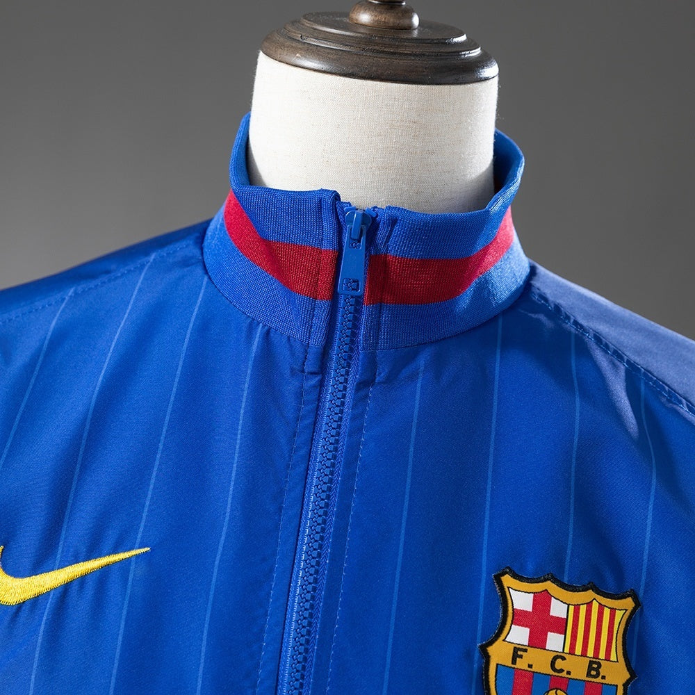 Barcelona Windbreaker 2025/26 Blue Football Soccer Jacket product image 7