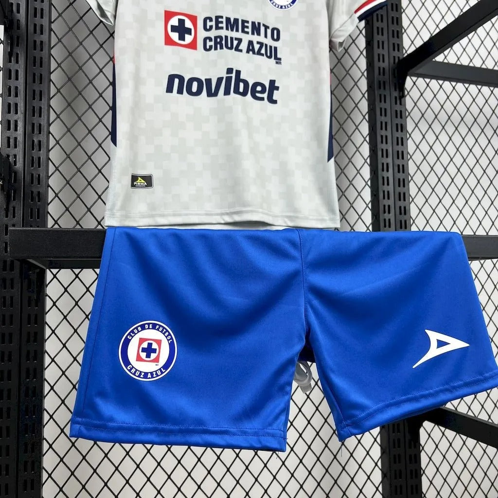 Kids Cruz Azul Jersey 25/26 Away Football Kit Soccer product image 5