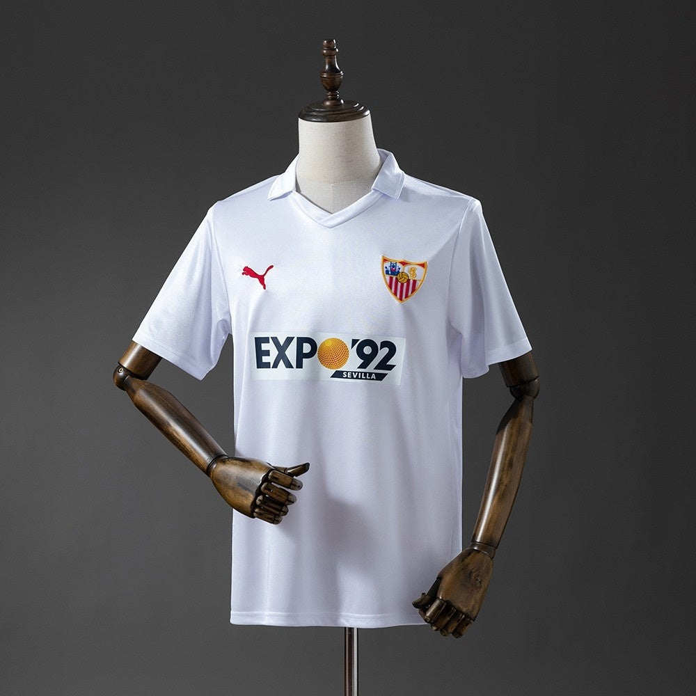 Sevilla Jersey 1987-90 Home Retro Football Kit product image 1