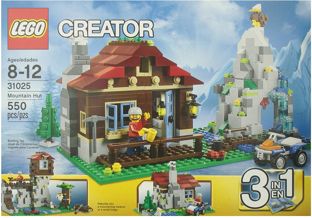 31025 Creator Mountain Hut (Certified Complete) (Retired) product image 1, provided for visual reference and product detail