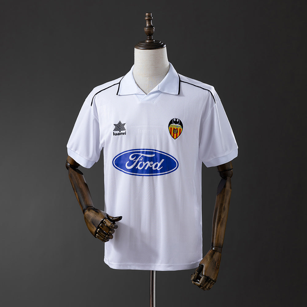 Valencia Jersey 1996-97 Home Retro Football Kit product image 1