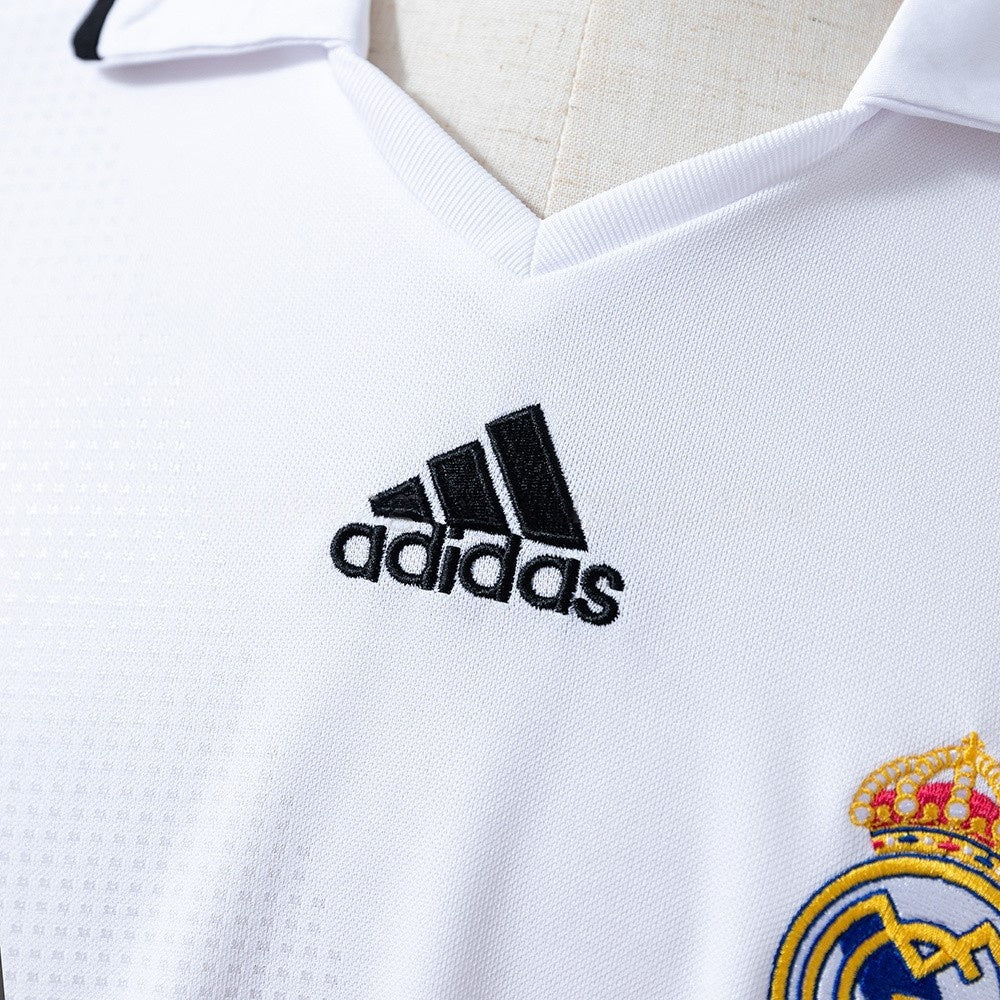 Real Madrid Jersey 2008-09 Home Retro Football Kit product image 4