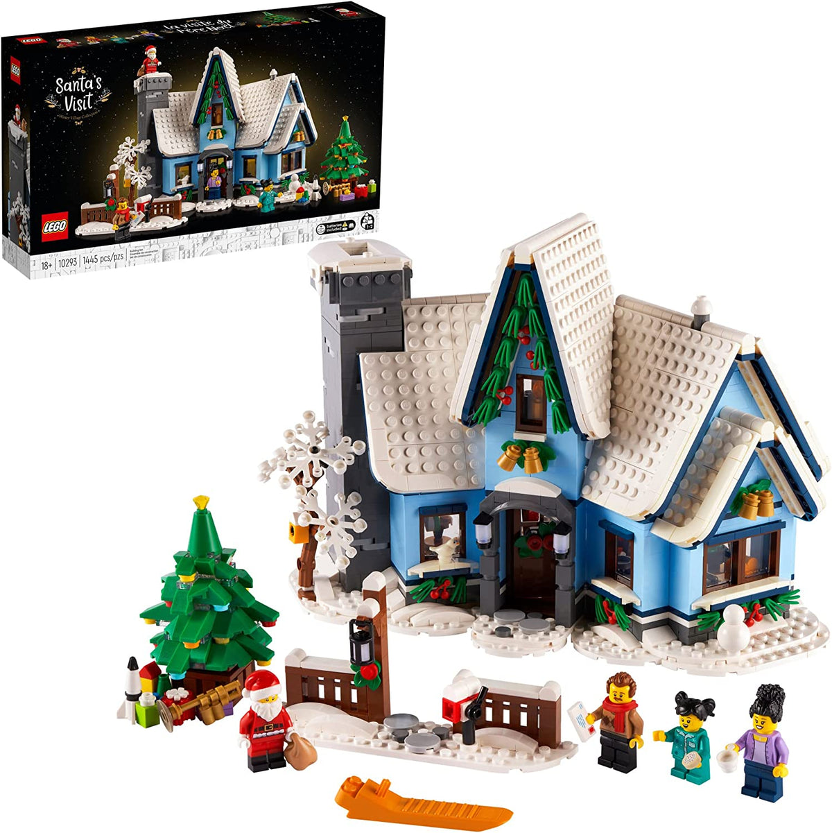 10293 LEGO Creator: Santa's Visit (Retired) (New Sealed) product image 1, provided for visual reference and product detail