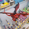 DRAGON01 Dragon, Fantasy Era, Dark Red Head product image 1, provided for visual reference and product detail review