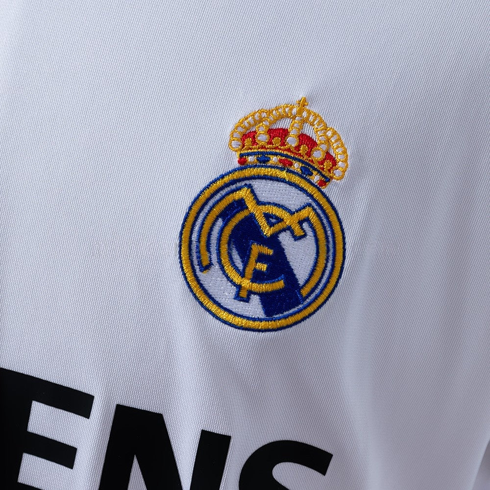 Real Madrid Jersey 2005/06 Home Retro Football Kit Long product image 5