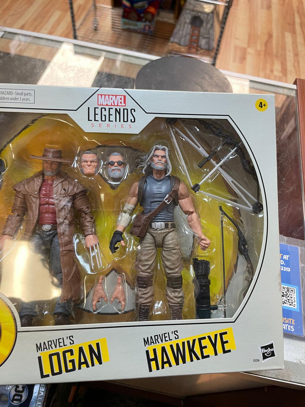 Logan & Hawkeye (Marvel Legends, Hasbro) **SEALED** product image 6, provided for visual reference and product detail review
