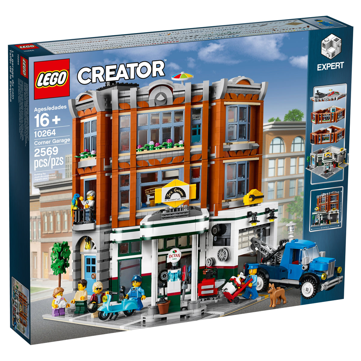 10264 Corner Garage product image 1, provided for visual reference and product detail review