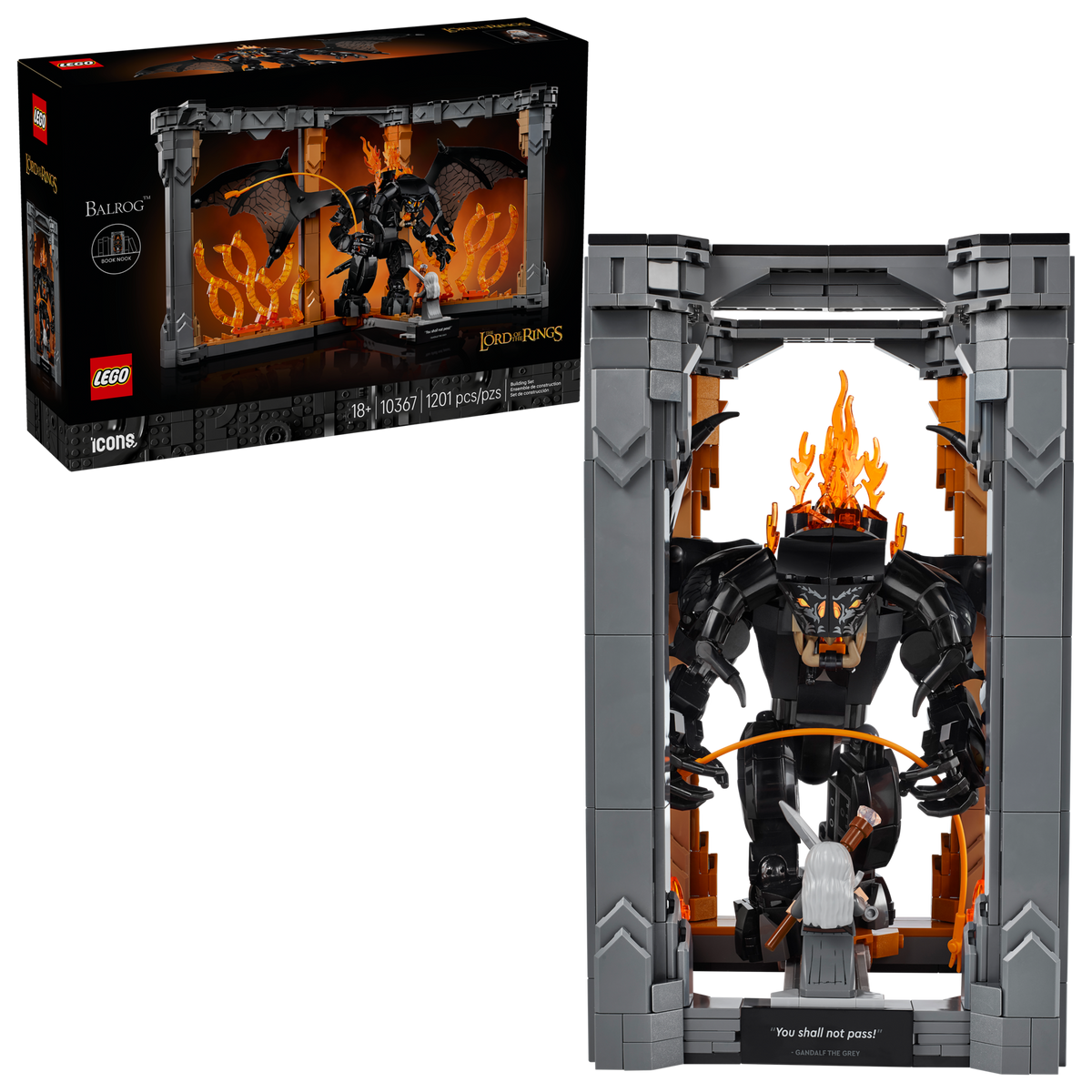 10367 Balrog Book Nook product image 2, provided for visual reference and product detail review