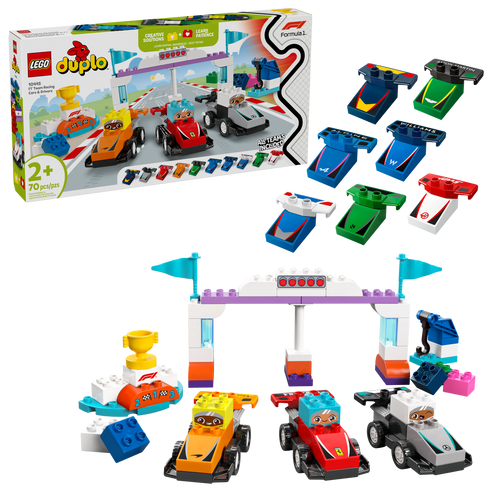 10445 F1 Team Race Cars & Drivers product image 1, provided for visual reference and product detail review
