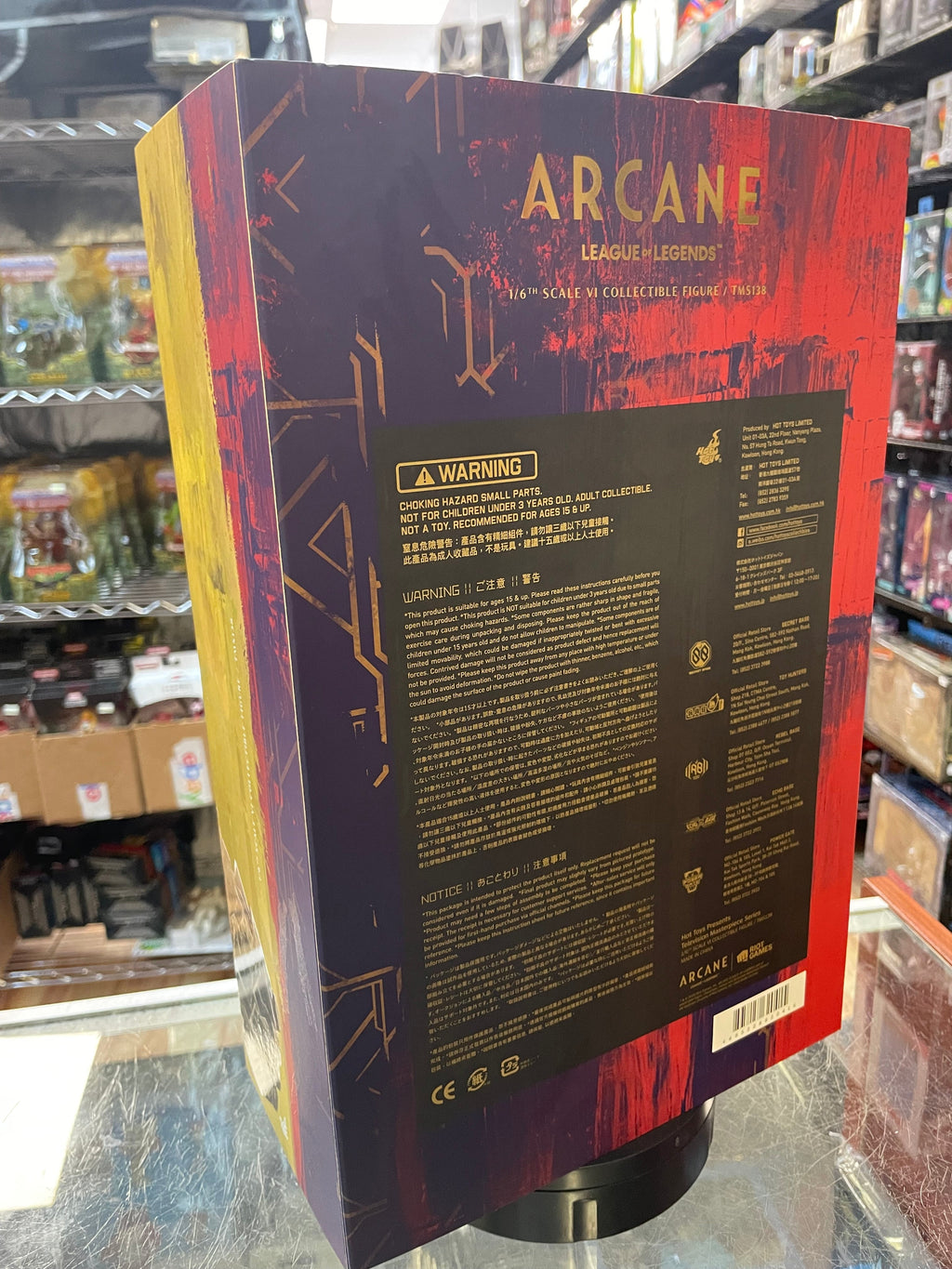 VI TMS138 1/6 Scale (Arcane League Of Legends, Hot Toys) COMPLETE product image 19, provided for visual reference and