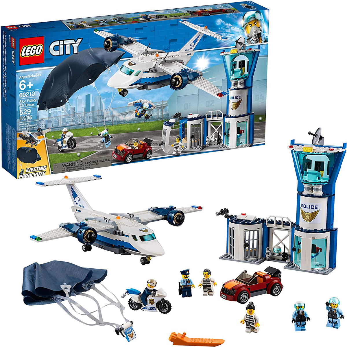 60210 Sky Police Air Base product image 1, provided for visual reference and product detail review