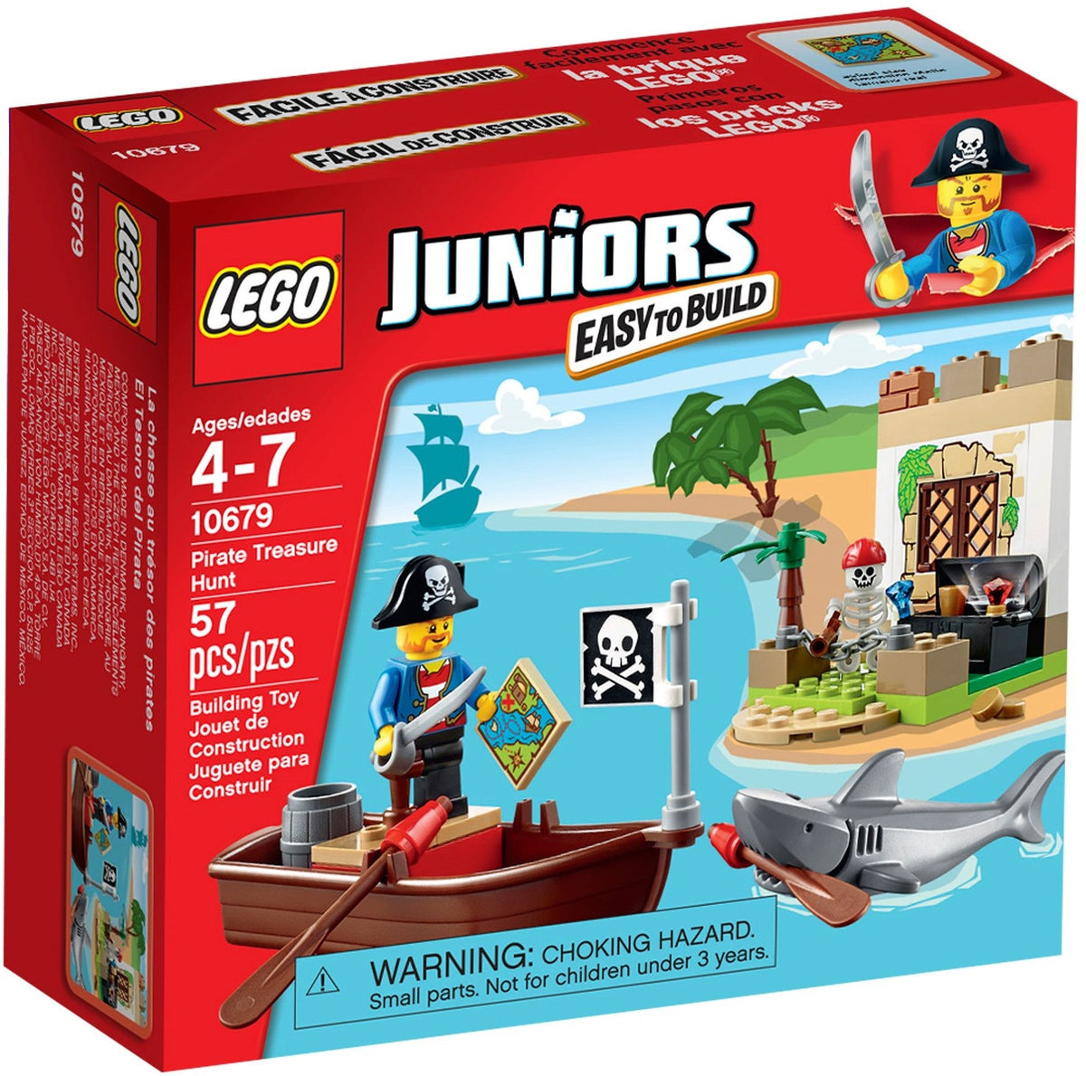 10679 Pirate Treasure Hunt (Retired) (New Sealed) product image 1, provided for visual reference and product detail review