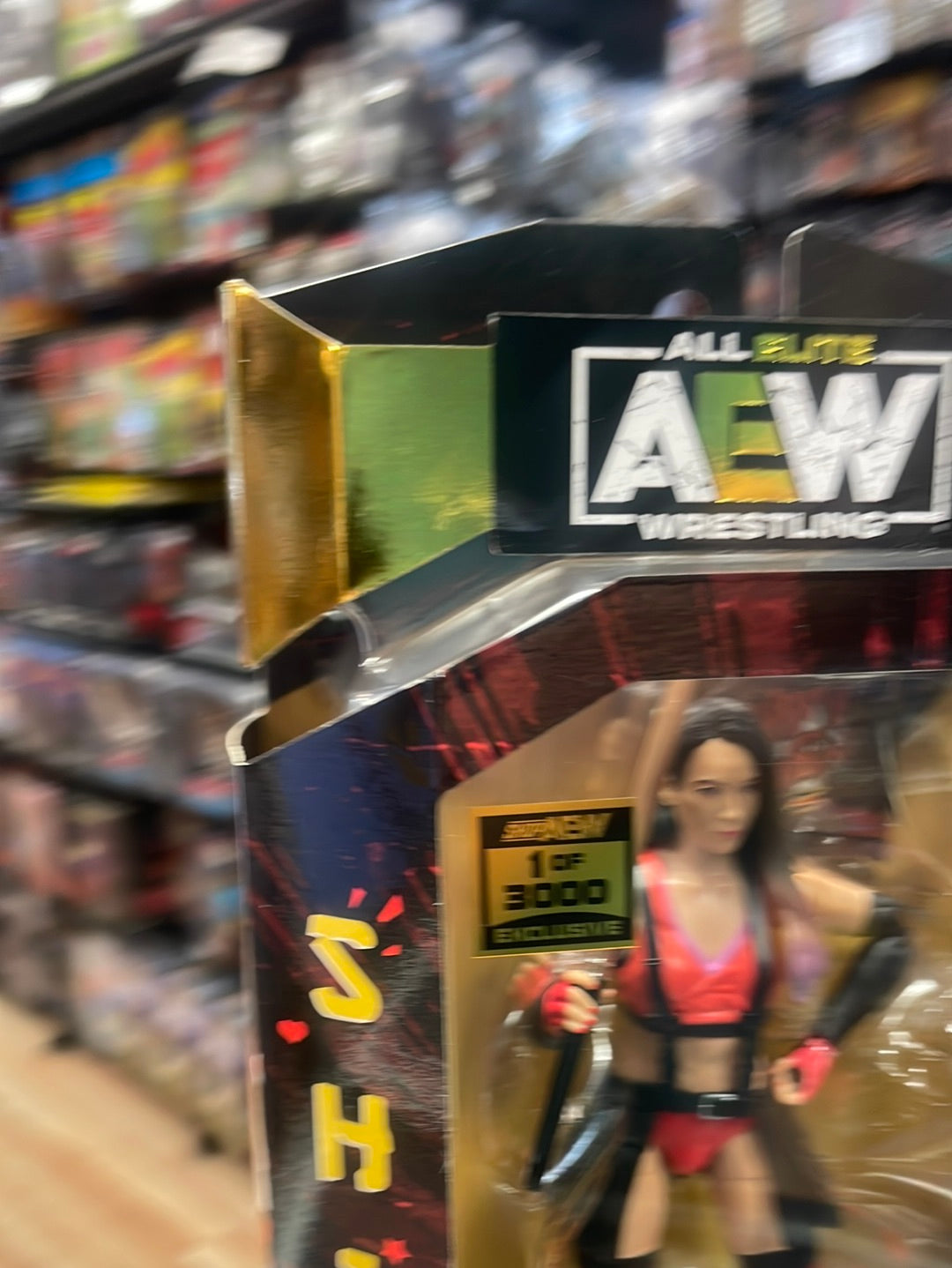 Shida Chase 1 of 3000 (Jazwares, AEW All Elite Wrestling) product image 2, provided for visual reference and product detail