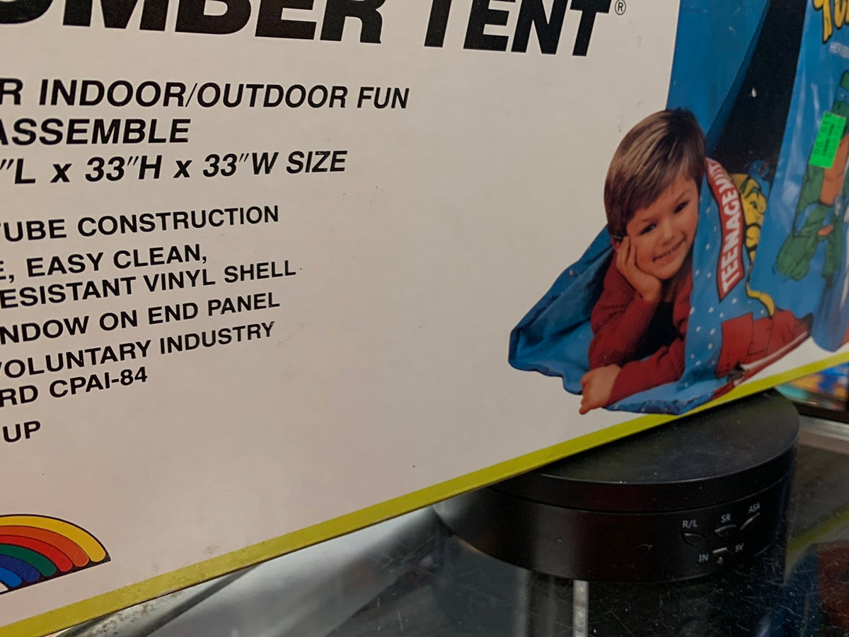 Slumber Tent (Vintage TMNT Ninja Turtles, ERO) Sealed product image 4, provided for visual reference and product detail