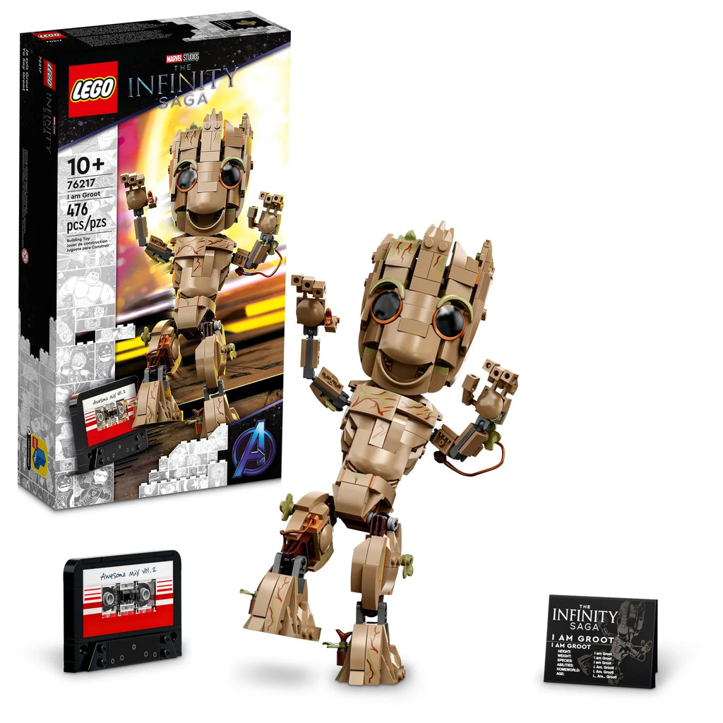 76217 LEGO Marvel: I am Groot (Retired) (New Sealed) product image 1, provided for visual reference and product detail review