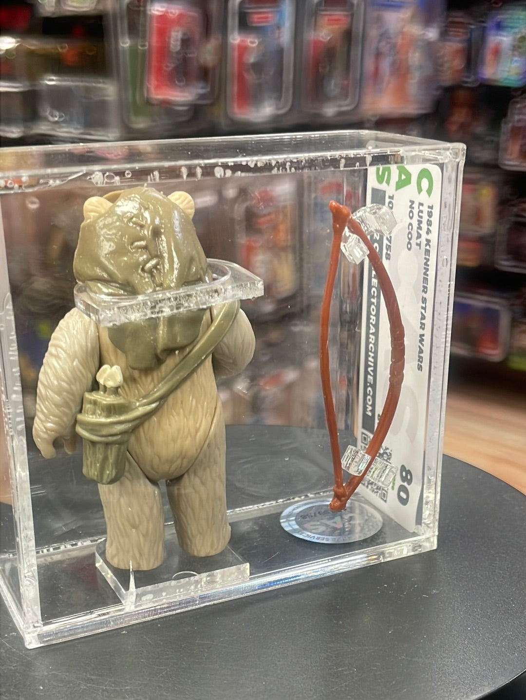 Lumat 1984 No COO (Vintage Star Wars, Kenner) CAS Graded 80 product image 8, provided for visual reference and product