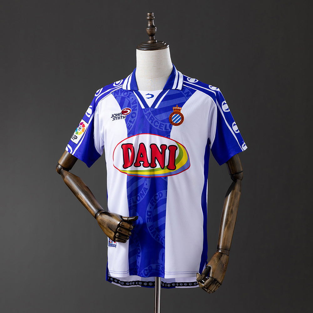 Espanyol Jersey 1999-00 Home Retro Football Kit product image 1