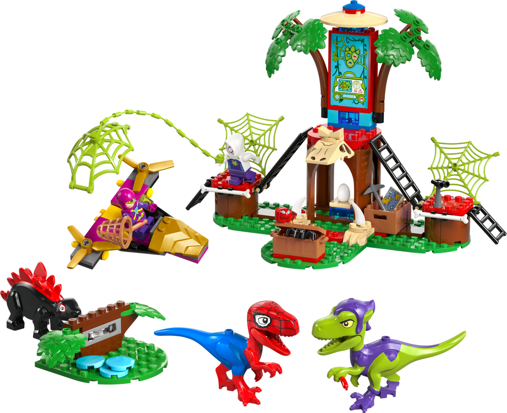 11200 Spidey and Gobby's Raptor Battle at Tree product image 2, provided for visual reference and product detail review