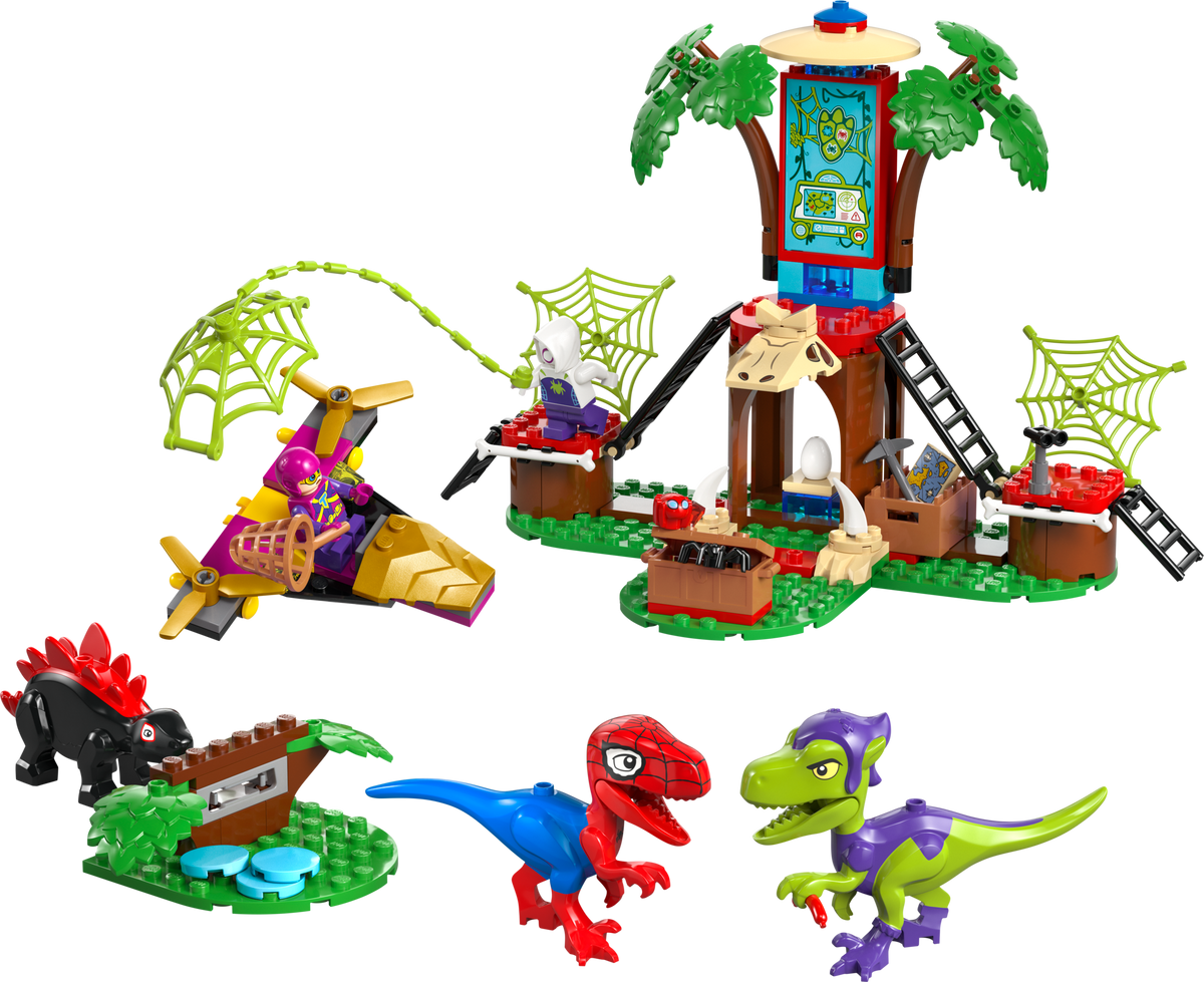 11200 Spidey and Gobby's Raptor Battle at Tree product image 2, provided for visual reference and product detail review